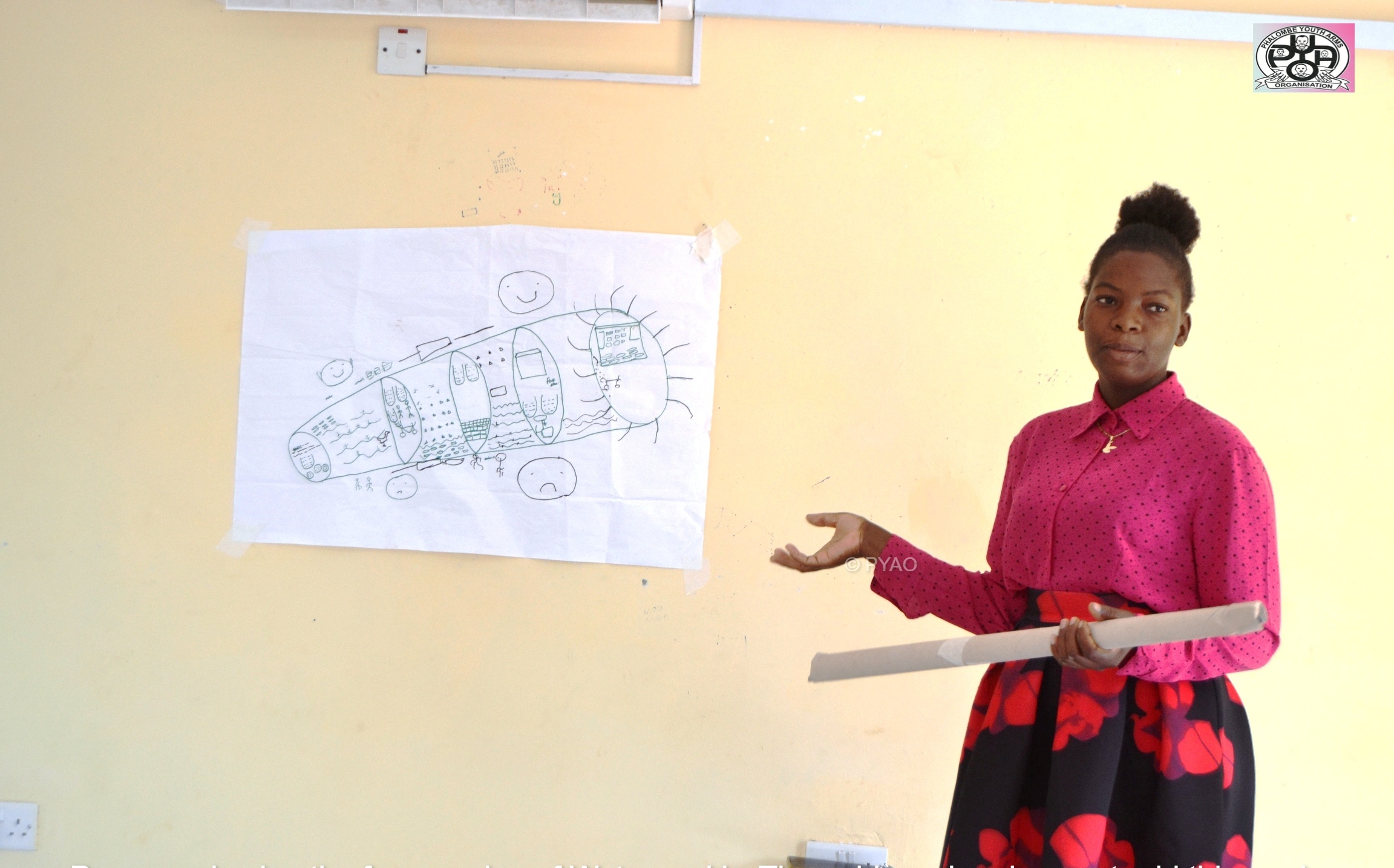 Vanessa Macheso explaining more about her vision journey